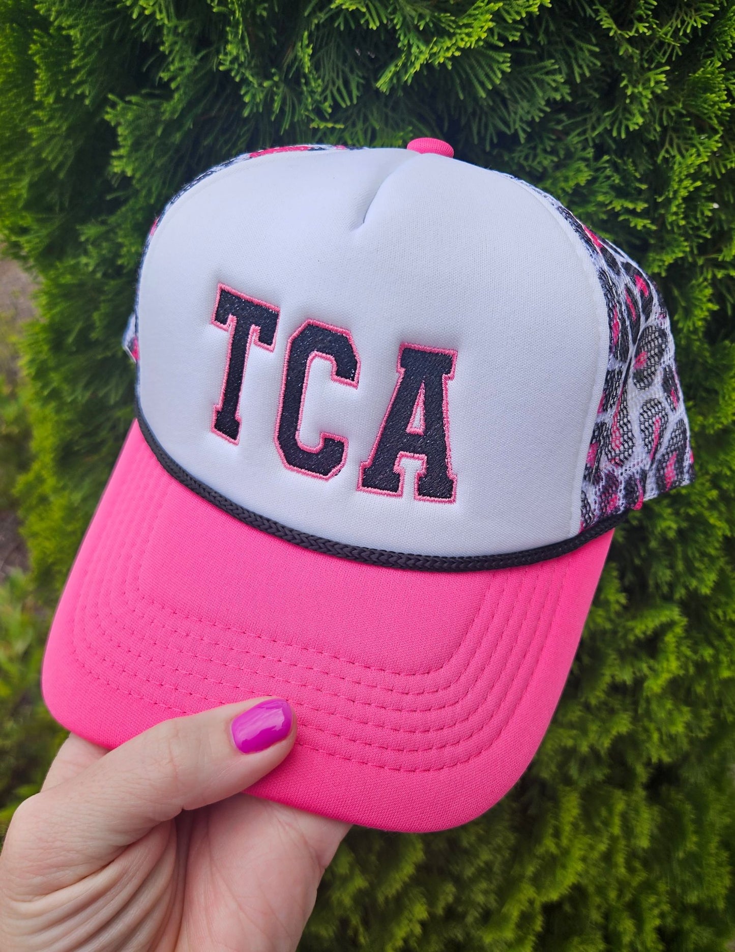 Leopard Print Trucker Hat