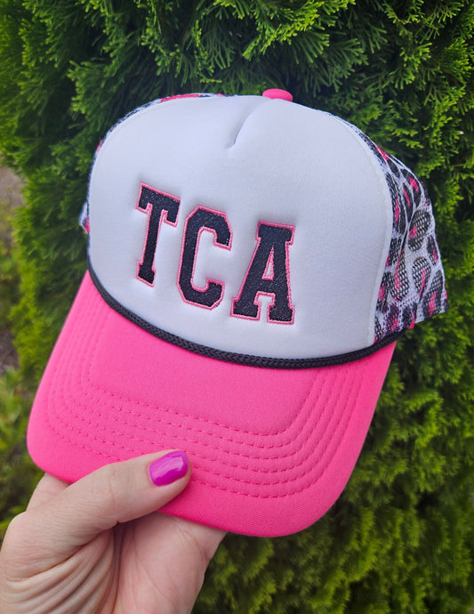 Leopard Print Trucker Hat