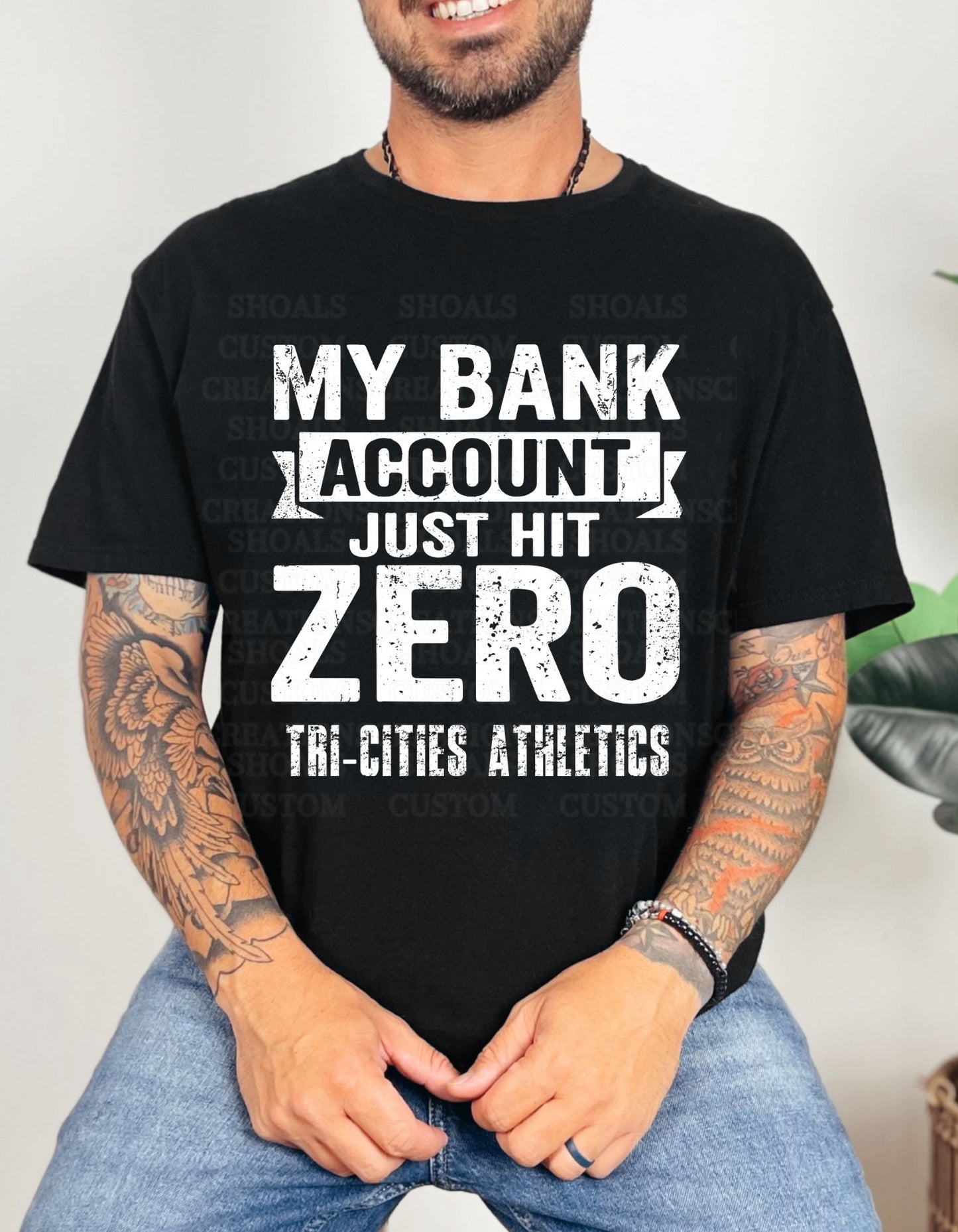 Bank Account Zero Tee