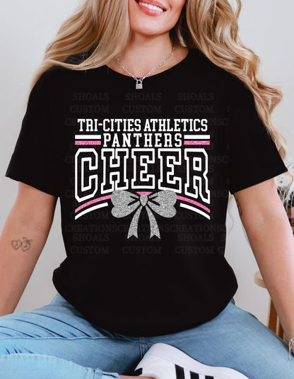 TCA Cheer Faux Glitter Tee