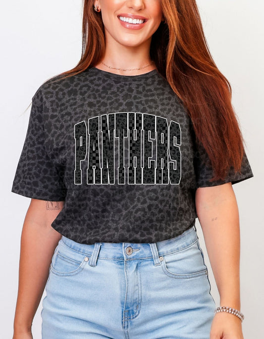 Panthers Leopard Tee